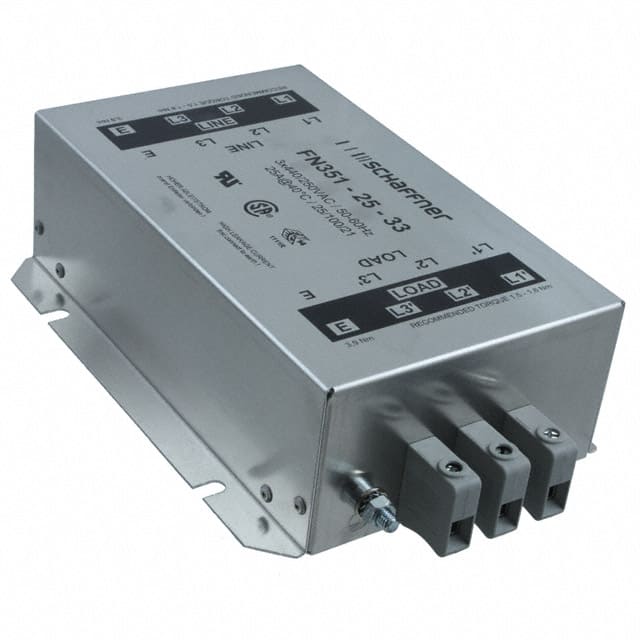 FN351-25-33 Schaffner EMC Inc.  Netzfiltermodule